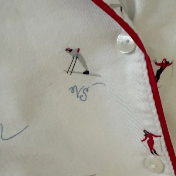 Victoria's Secret Cream Pajama Top - Picture 4 of 8